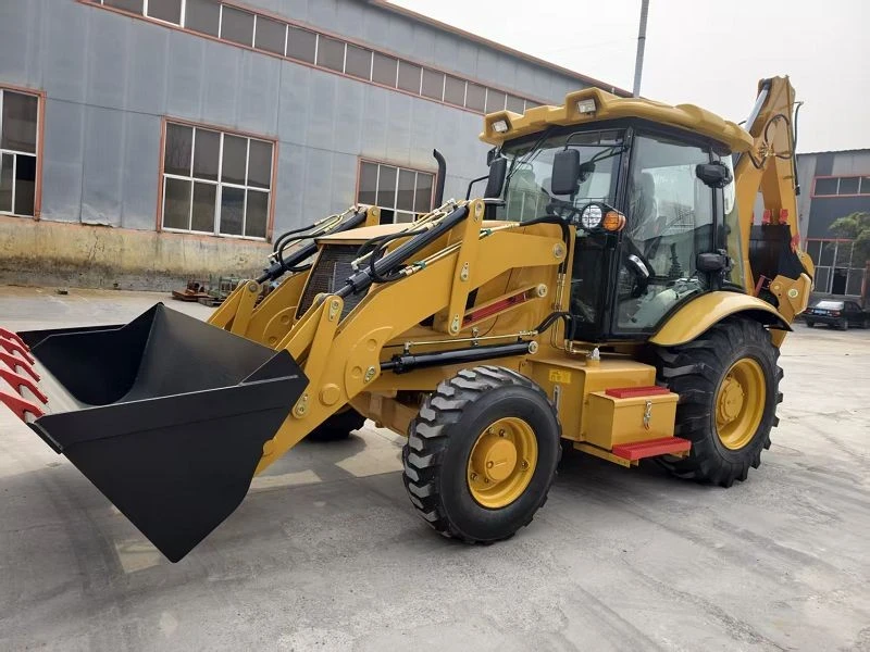 4WD Backhoe Loader factory