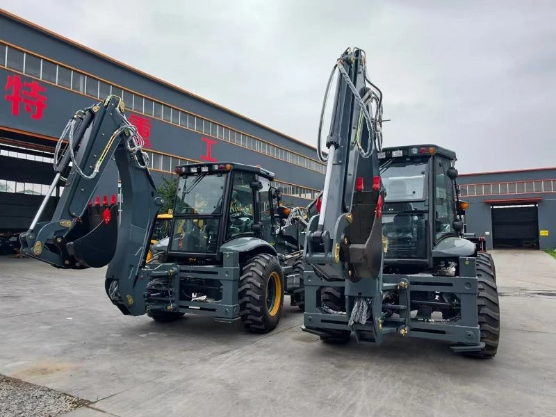 Excavator Loader Busy At Both Ends factory