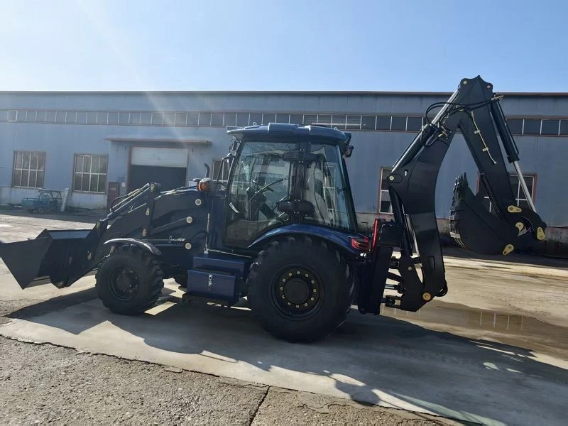 Excavators And Loaders Are Busy At Both Ends Of The Source. high quality