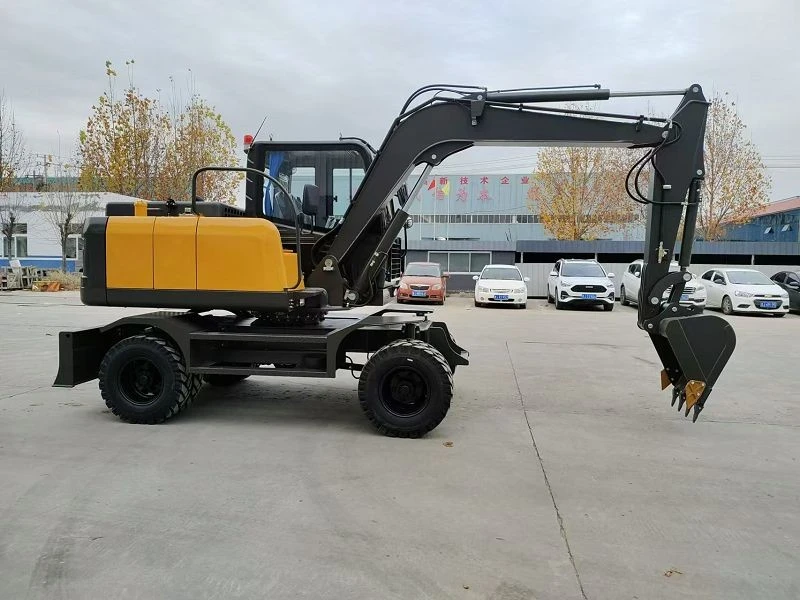 Four-wheel-drive Wheel Excavator Used in Construction Site high quality