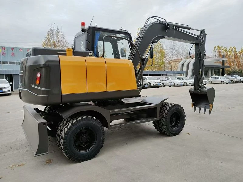 Four-wheel-drive Wheel Excavator Used in Construction Site suppliers