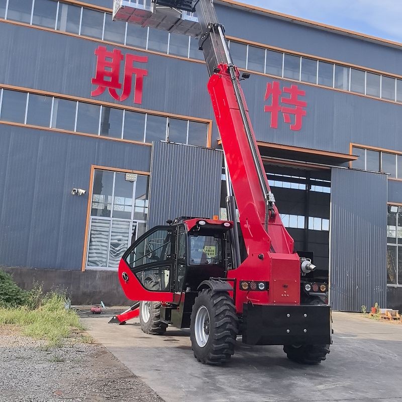 Off-road Telescopic Boom Forklift factory