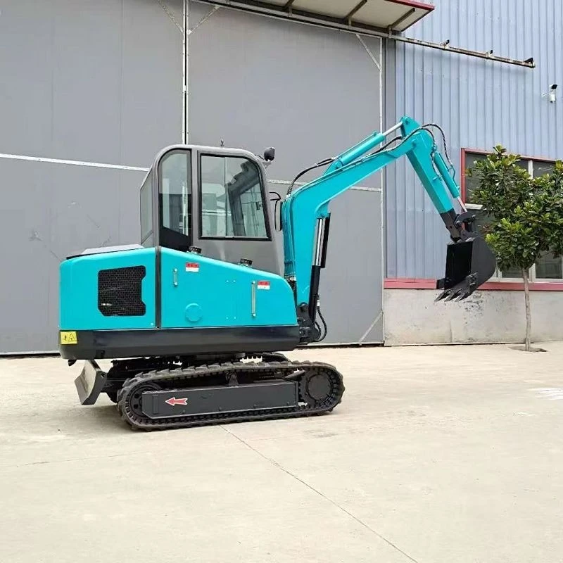 Operation Of Small Tracked Excavator in Narrow Space best