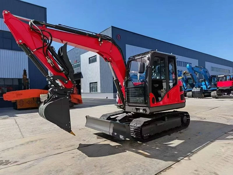 Tracked Excavator For Muddy Construction Site factory